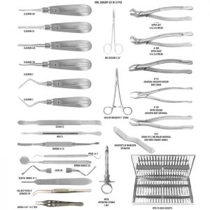 Oral Surgery Set Of 24 Pcs