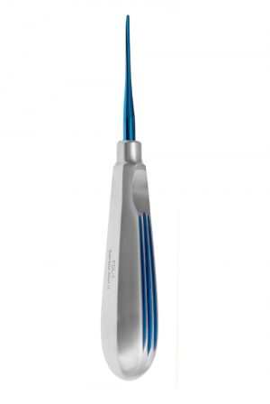 Accu Lux Straight Elevator #1 With Blue Titanium Coated