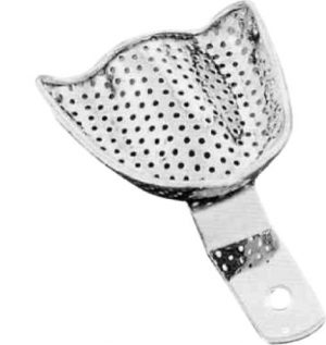 Impression Tray S Denture Less Perforated