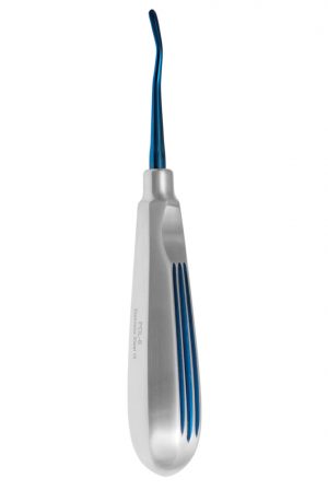 Accu Lux-large Spade Elevator #6 With Blue Titanium Coated