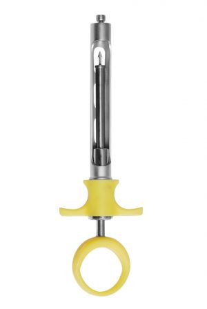 Aspirating Syringes 1.8cc Yellow