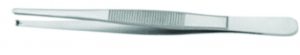 DRESSING FORCEP WITH TEETH 1X2 5.5''